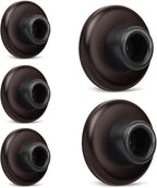 5 Pack Concave Wall Door Bumper Stop Oil Rubbed Bronze – 2-1/2” Outside by KOVOSCH