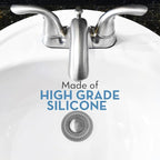 Bathroom Sink Hair Catcher for Pop-Up Drain – SinkRing 1.57" Precision Strainer - Image 4