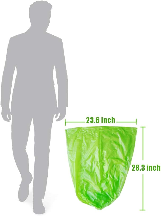 Trash Bags Biodegradable, Strong Rubbish Bags, Trash bags Recycling & - Image 6