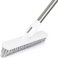 Affogato Floor Scrub Brush Bathroom Long Handle Bathtub Push Broom Shower Tile by Affogato