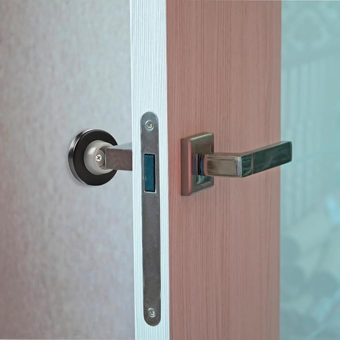 6pcs Concave Wall Door Bumper Stop Rubber Wall Mount Door stoppers Silver - Image 5