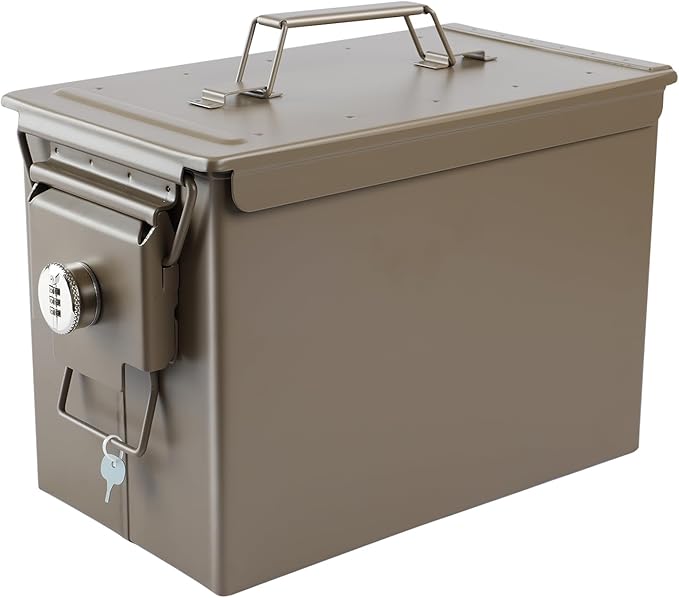 Ammo Can&Ammo Box, Fireproof & Waterproof Metal Storage Box by Unknown