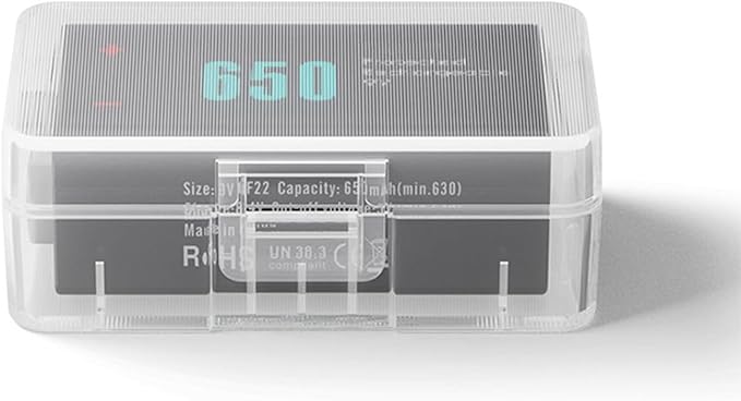 Heyiarbeit Battery Organizer Box PP Battery Storage Case Battery Holder Storage - Image 5