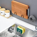 ESINAM 2Pcs Sponge Holders for Kitchen Sink, Strong Adhesive Small Sponge Holder - Image 5