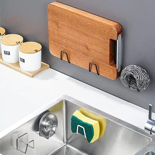 ESINAM 2Pcs Sponge Holders for Kitchen Sink, Strong Adhesive Small Sponge Holder - Image 5