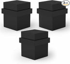 Mega Handles Square Floor Door Stopper, Quickly Installed Wall Protector Stopper by MegaHandles