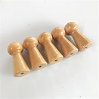 Wooden Shaker Peg Wood Screw-on Shaker Pegs 1.5 Inch Long Unfinished Wood - Image 5