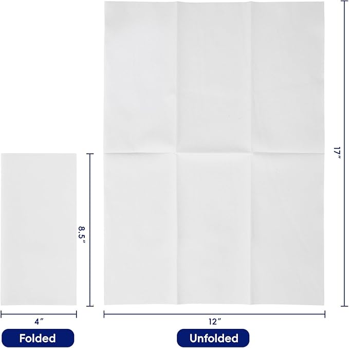200 Pack Disposable Guest Towels Soft and Absorbent Linen Feel Paper Hand - Image 3
