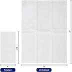 200 Pack Disposable Guest Towels Soft and Absorbent Linen Feel Paper Hand - Image 3