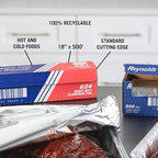 Reynolds 624 500' Length x 18" Width, Heavy-Duty Aluminum Foil Roll - Image 4