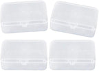 AKOAK Clear Polypropylene Rectangle Mini Storage Containers Box by AKOAK