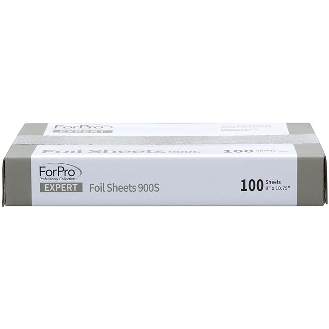 ForPro Expert Embossed Foil Sheets 900S, Aluminum Hair Foils - Image 4