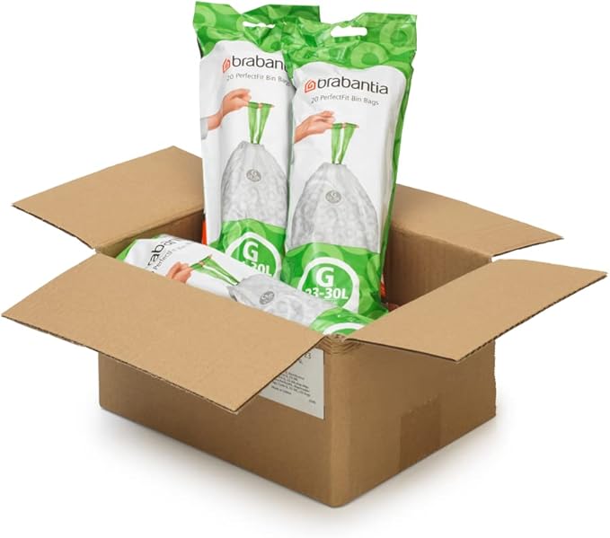 Brabantia PerfectFit Trash Bags Thick Plastic Trash Can Liners - Image 9