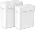 MOPALL 2 Pack Small Bathroom Trash Can by MOPALL