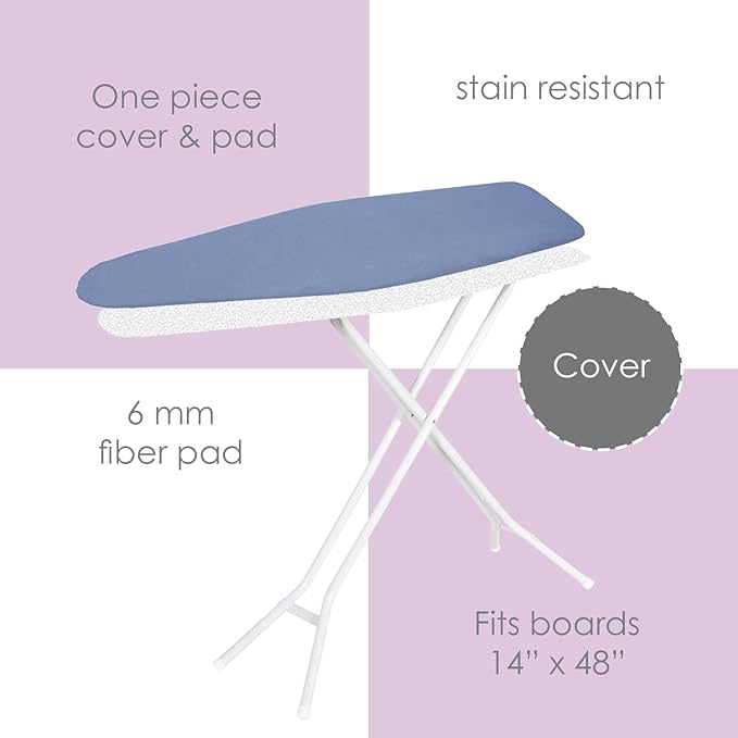 Ironing Board Cover and Pad, 100% Cotton - Image 6