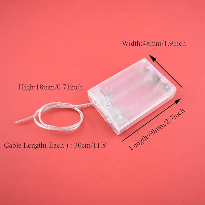 HAHIYO 4.5V 3AA Battery Holder Bundle - Image 2