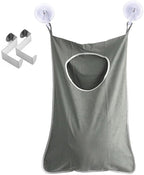 Oxford Fabric Space Saving Door-Hanging Laundry Hamper Bag + 2 Stainless Steel - Image 4