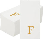 Luxenap 15.8 X 7.9 Inch Linen-Feel Guest Towels, 2000 Lettered Hand Towels - Image 2