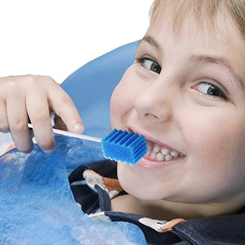 Oral Care Swabs Disposable- Blue 100 Counts - Image 8