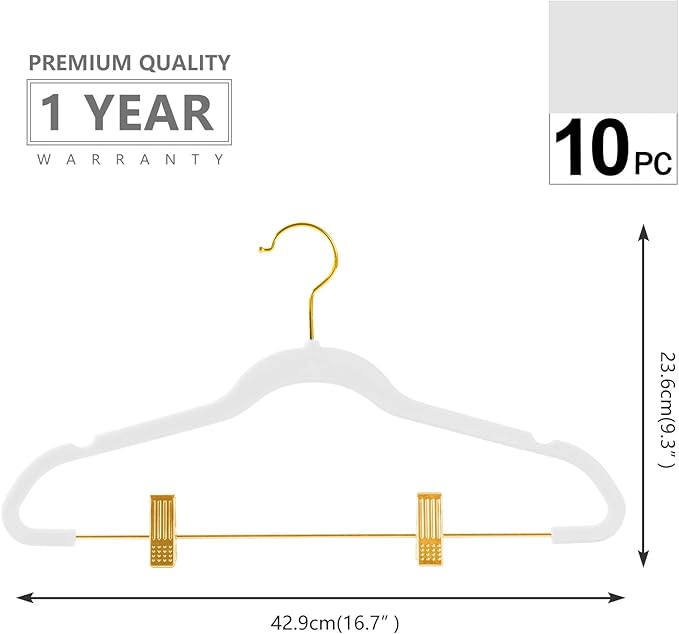 MIZGI Premium Velvet Pants Hangers - Image 2