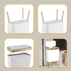 Procade 2Pack White Trash Can - Image 5