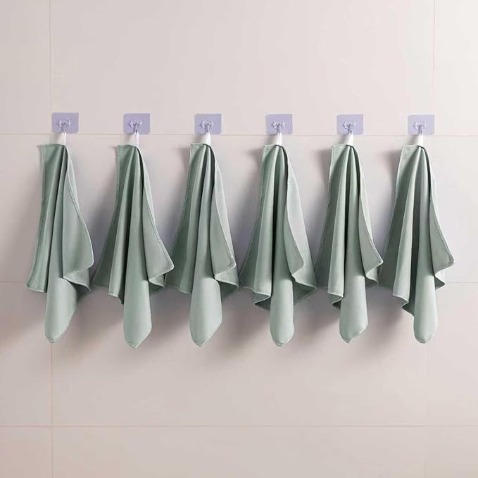Microfiber Glass Cleaning Cloth 8 Pack, 16 Inch X 12 Inch, Lint Free Quickly - Image 6