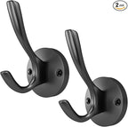 ZUONAI Black Towel Hook Black Towel Hooks by ZUONAIHARDWARE