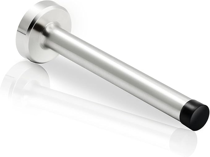 Door Stop, 6 Inch Door Stopper Extra Long Door Stops Stainless Steel Brushed by Gudui