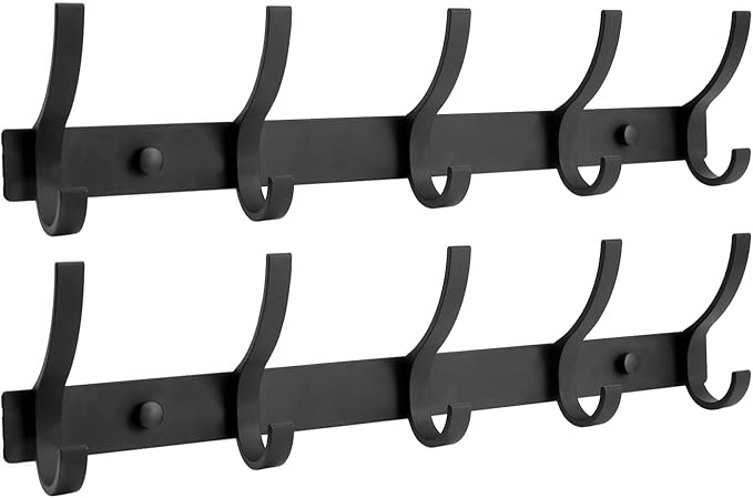 Coat Rack Wall Mount, Coat Hook Wall Mount, Wall Hooks by Optish