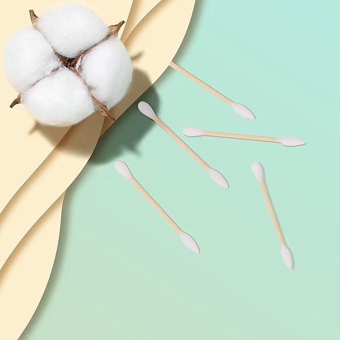 Natural Bamboo Cotton Swabs, Eco-Friendly & Biodegradable – Comfortable and Soft - Image 5