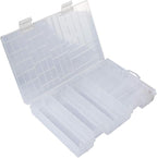 RUIAN Battery Storage Box for AA AAA Batteries, 100 Capacity Clear Plastic - Image 3
