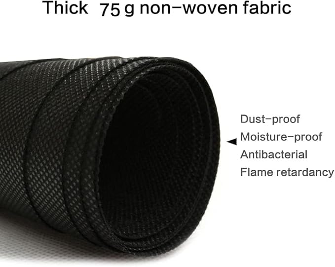 W 39inch by L 118inch Upholstery Cambric Dust Cover Fabric Replacement - Image 3