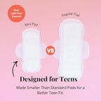 Pixie Organic Cotton Ultra Thin Mini Pads Teens - Image 3