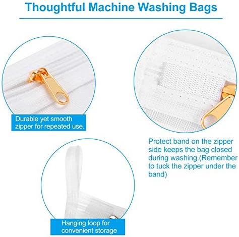 GOGOODA Delicates Laundry Bags, Fine Mesh Wash Bag - Image 4