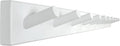 WEBI Coat Rack Wall Mounted, 10 Hooks, Peg Rail Hat Hooks by WEBI