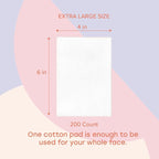 White Rabbit – Naked Cotton Classic – Premium 100% Cotton Pads - Image 6