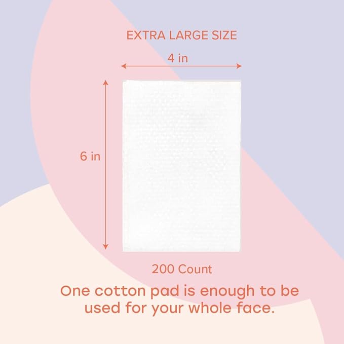 White Rabbit – Naked Cotton Classic – Premium 100% Cotton Pads - Image 6