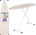 Full Size Ironing Board with Cover & Pad – USA-Made with Enhanced Grip Feet by Seymour+Home+Products