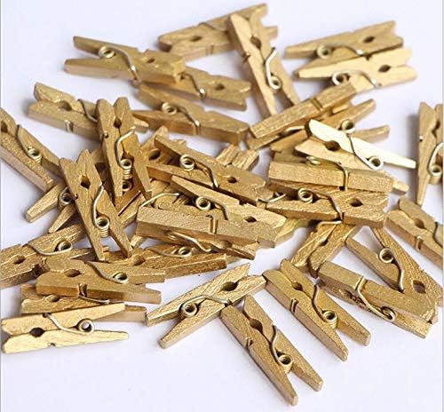 iKammo 50pcs Wooden Clothespins by iKammo