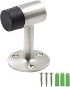 3 Inch / 75mm Heavy Duty Floor Stop, Door Stopper Stainless Steel Brushed Nickel by PHITUODA