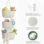 Over the Door Hanging Basket, Decorative Hanging Basket Storage, Organizing - Image 5