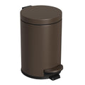 Cesun 1.2 Gallons Small Brown Trash Can, Bathroom Garbage Can by Cesun