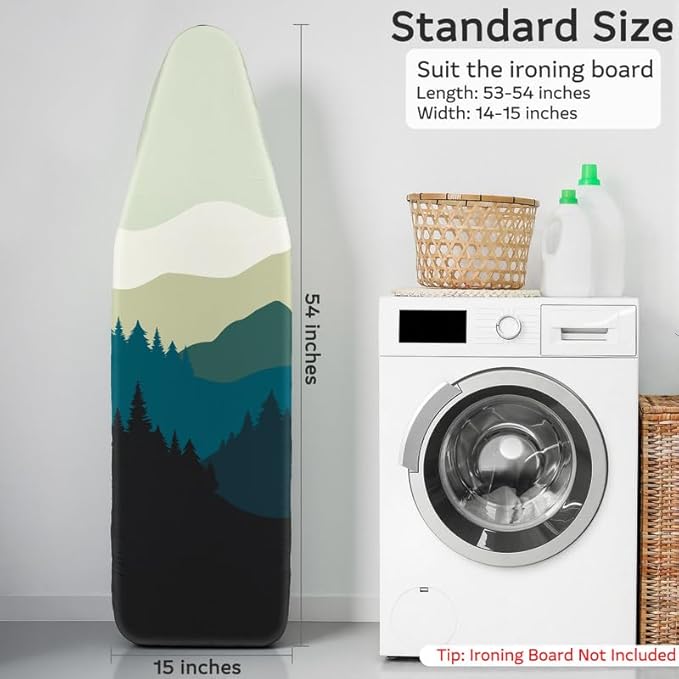 FIOBEE Ironing Board Cover and Pad Extra Thick Iron Board Pad - Image 6