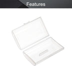 Fielect 2 x AA Battery Storage Case Holder Organizer Box Transparent 5Pcs - Image 3