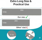 Customizable Faucet Mat for Kitchen Sink: 30"L x 5.5"W DIY Cuttable Bathroom - Image 2
