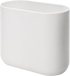 iDesign Small Slim Plastic Bathroom Trash Can, Garbage Can - Image 9