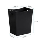 MOOACE Small Trash Can, 2 Gallon Waste Basket - Image 3