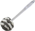 Glass Sponge Dish Brush with Handle – 11.5" Puff Head Kitchen Cleaning Brush by DependableIndustries