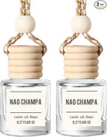 Nag Champa Car Air Freshener – Hanging Essential Oil Diffuser by Unknown