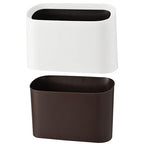 SUBEKYU 0.4 Gal Mini Countertop Trash Can, Small Desktop Garbage Can - Image 6